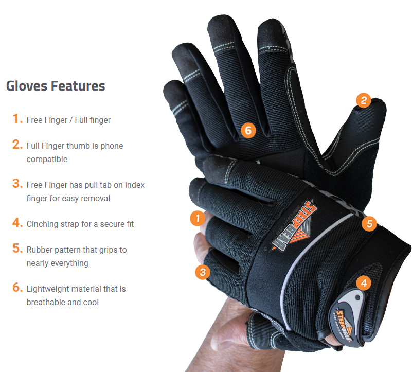 Steep Gear Gloves